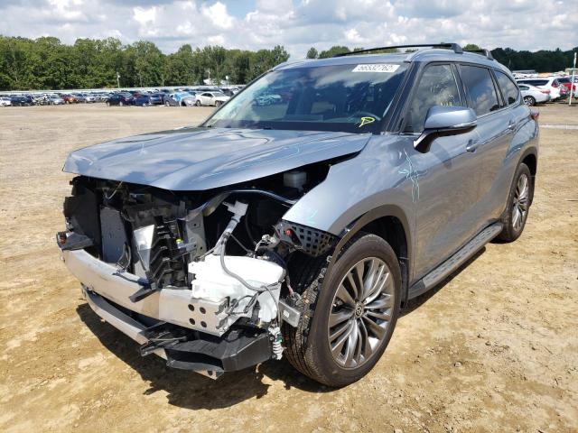 2021 TOYOTA HIGHLANDER PLATINUM VIN: 5TDFZRAH8MS078814