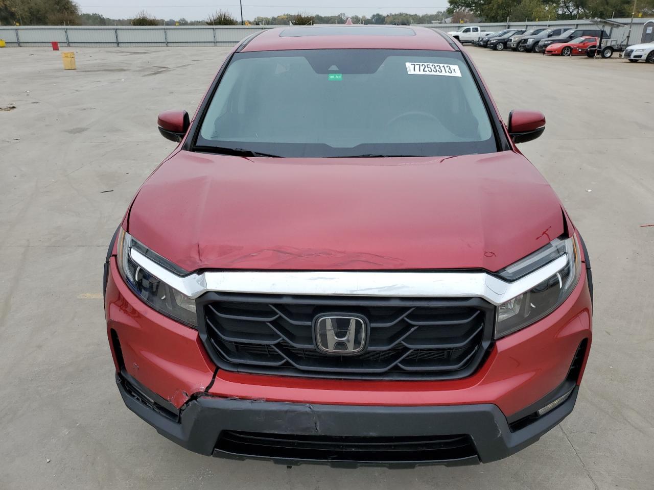 2022 HONDA RIDGELINE RTL VIN:5FPYK3F77NB003464