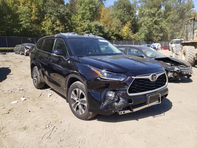 2021 TOYOTA HIGHLANDER XLE VIN: 5TDGZRBH6MS144828