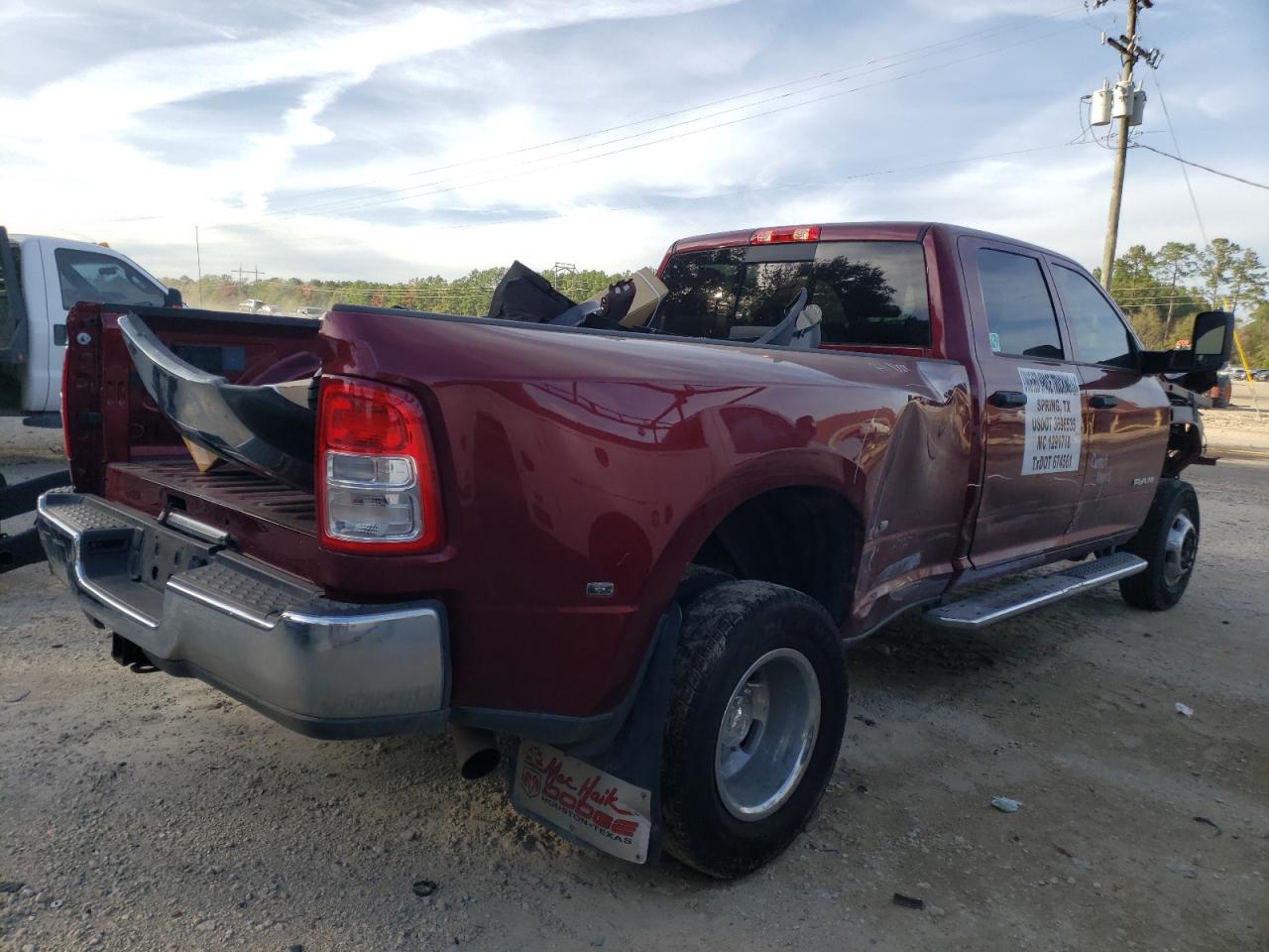 2022 RAM 3500 TRADESMAN VIN:3C63RRGL4NG338700