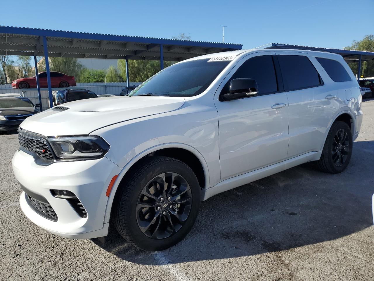 2022 DODGE DURANGO GT VIN:1C4RDJDG9NC100421