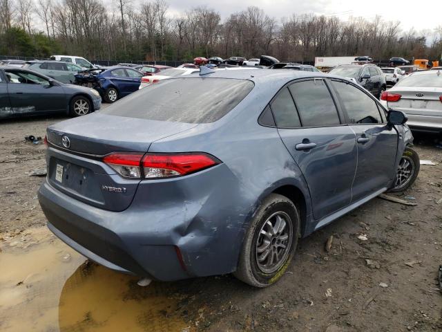 2021 TOYOTA COROLLA LE VIN: JTDEAMDE9MJ017881