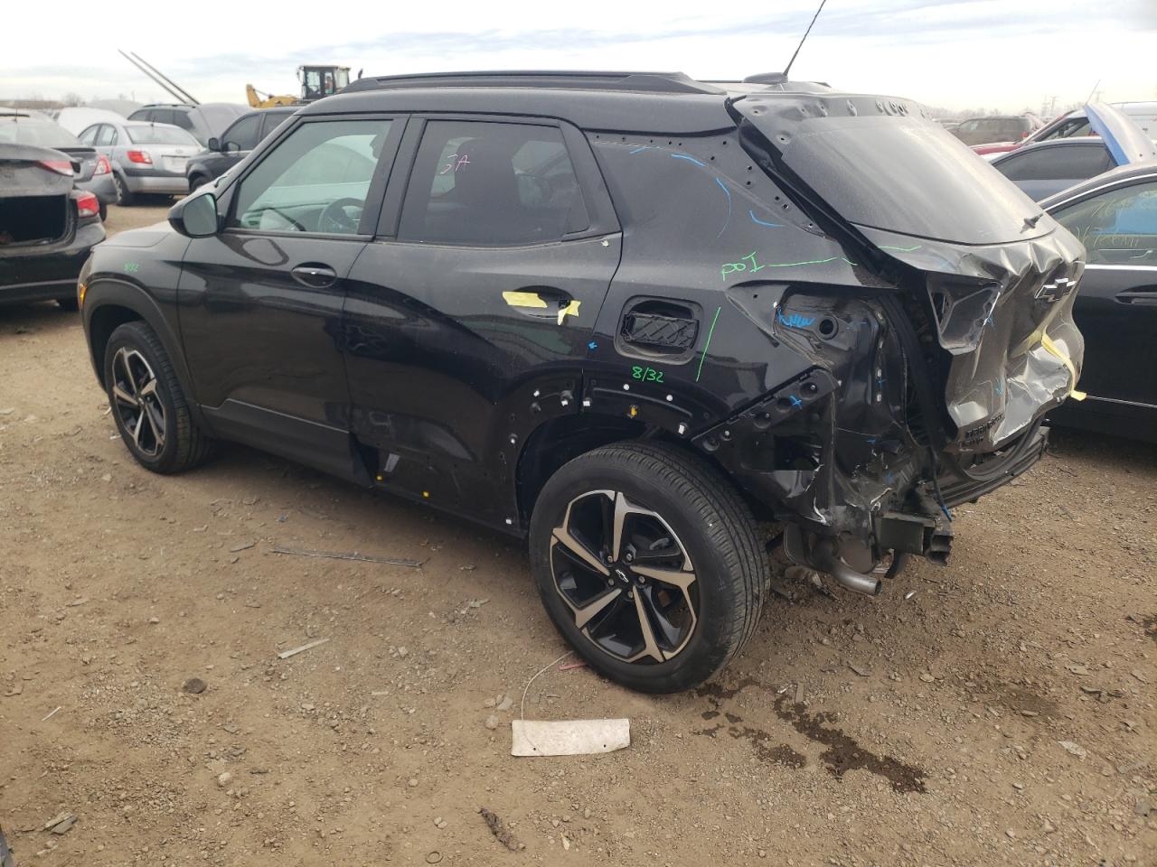 2022 CHEVROLET TRAILBLAZER RS VIN:KL79MUSL6NB015072