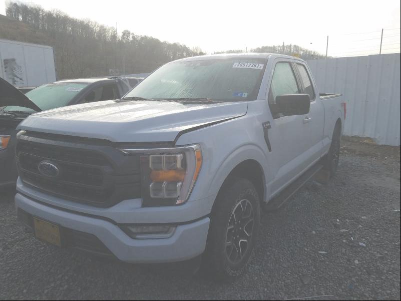 2021 FORD F150 SUPER CAB VIN: 1FTFX1E55MKD25592