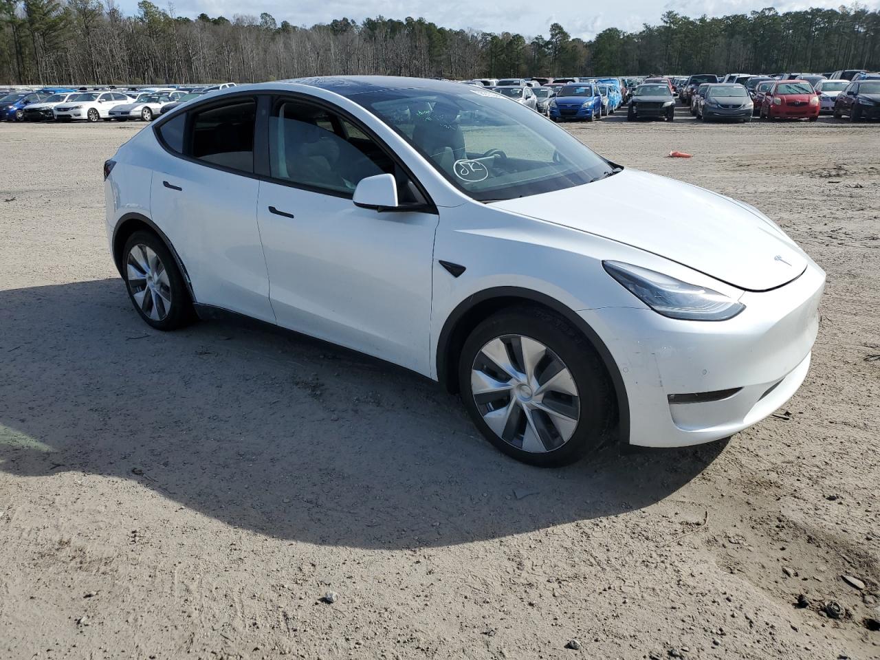 2022 TESLA MODEL Y  VIN:7SAYGDEE0NF309683