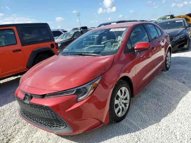 2021 TOYOTA COROLLA LE VIN: JTDEPMAE5MJ170938