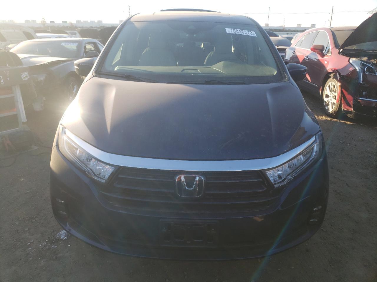 2022 HONDA ODYSSEY ELITE VIN:5FNRL6H94NB007241