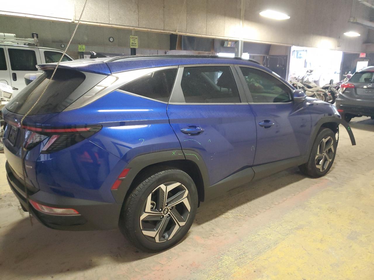 2022 HYUNDAI TUCSON SEL VIN:5NMJFCAE0NH018794