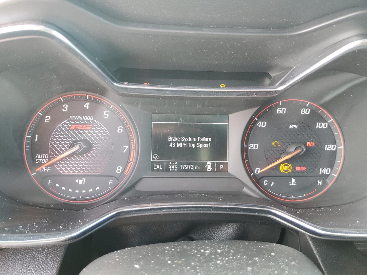 2023 CHEVROLET TRAILBLAZER RS VIN:KL79MUSL6PB053713