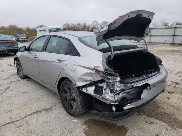 2021 HYUNDAI ELANTRA SEL VIN: 5NPLM4AG2MH046409