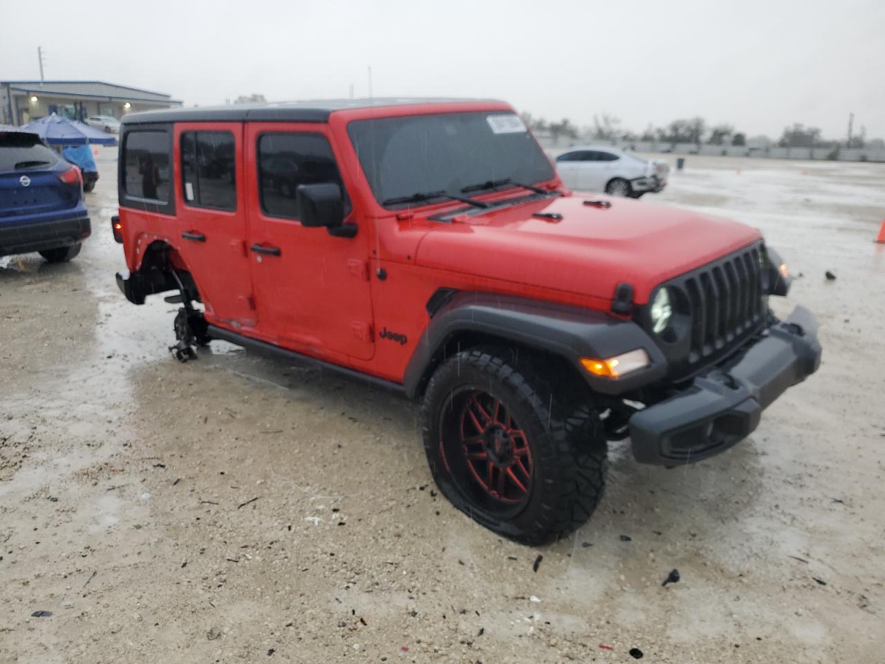 2022 JEEP WRANGLER UNLIMITED SPORT VIN:1C4HJXDG7NW108667