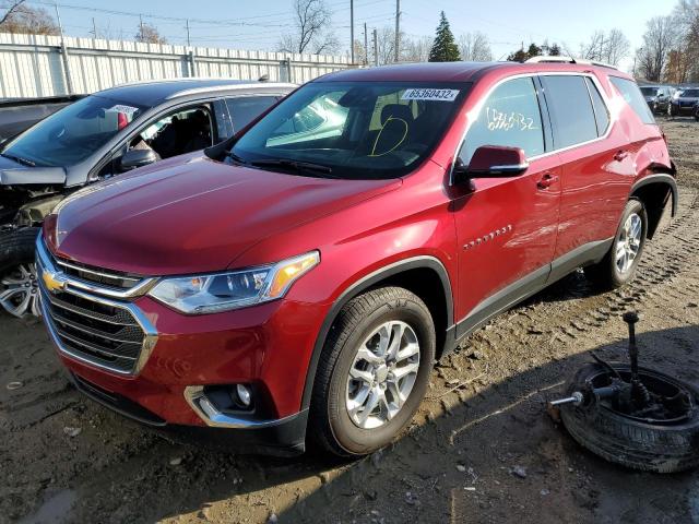 2021 CHEVROLET TRAVERSE LT VIN: 1GNERGKW3MJ104432