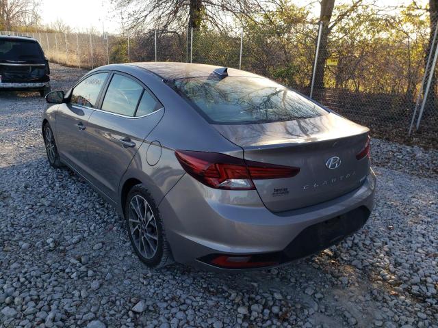 2020 HYUNDAI ELANTRA SEL VIN: KMHD84LF9LU013730