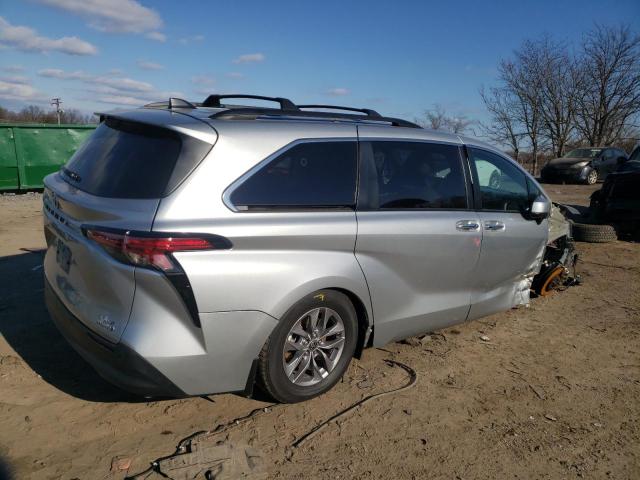 2021 TOYOTA SIENNA XLE VIN: 5TDYSK***********