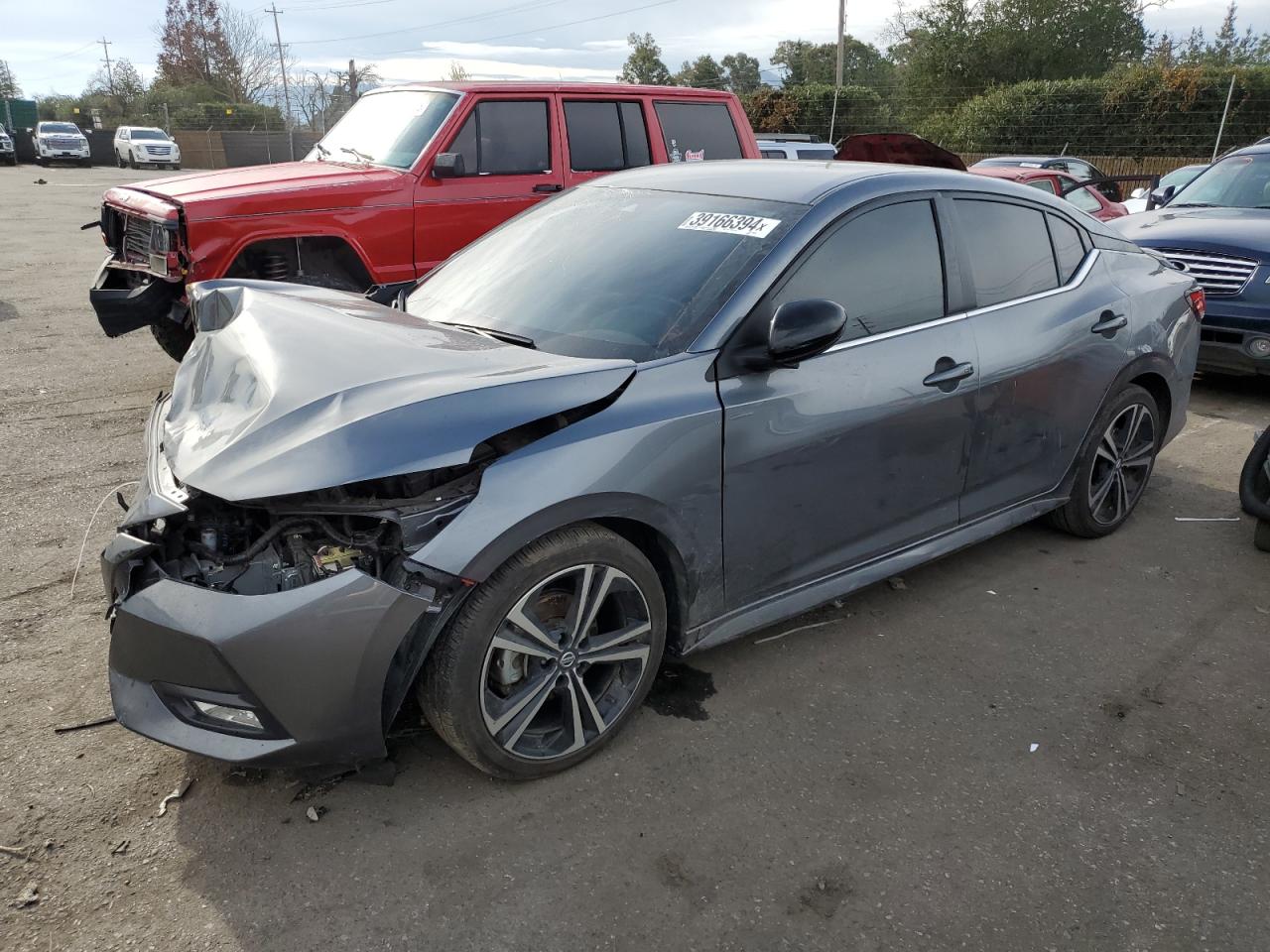 2022 NISSAN SENTRA SR VIN:3N1AB8DV0NY288363