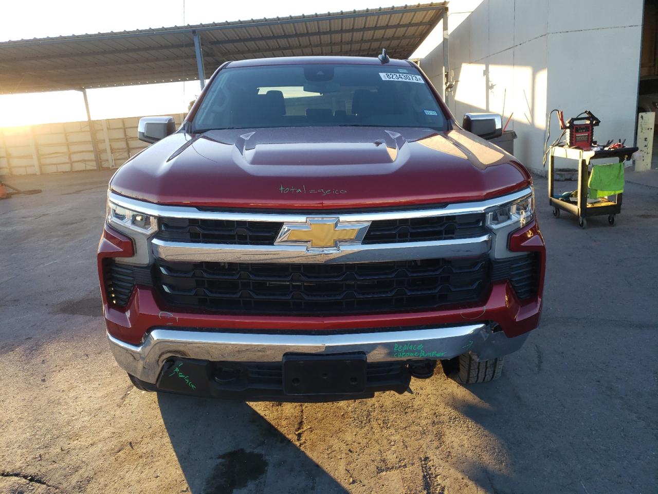 2022 CHEVROLET SILVERADO K1500 LT VIN:1GCPDDEK6NZ545238