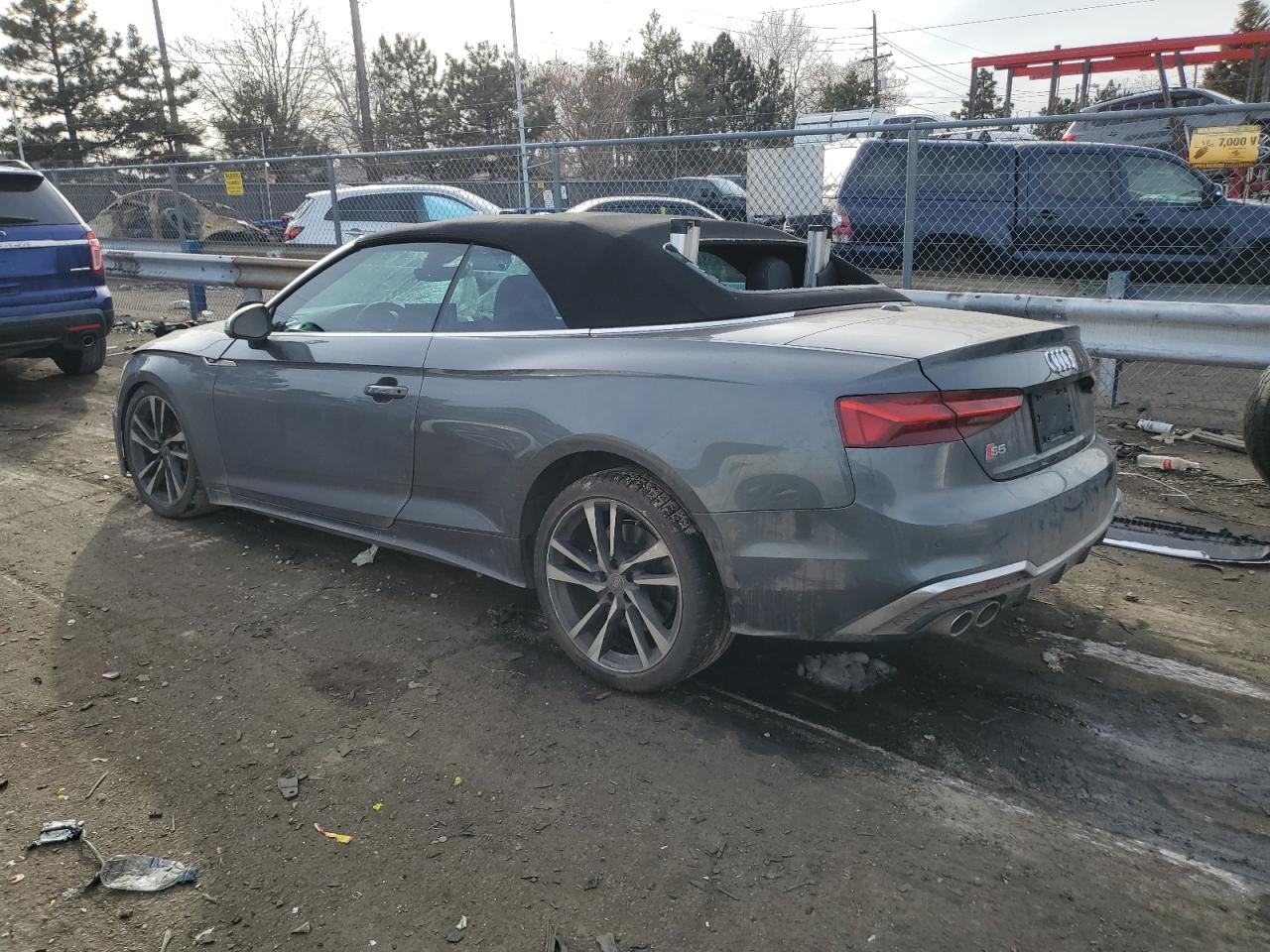 2023 AUDI S5 PREMIUM PLUS VIN:WAUW4GF56PN000346