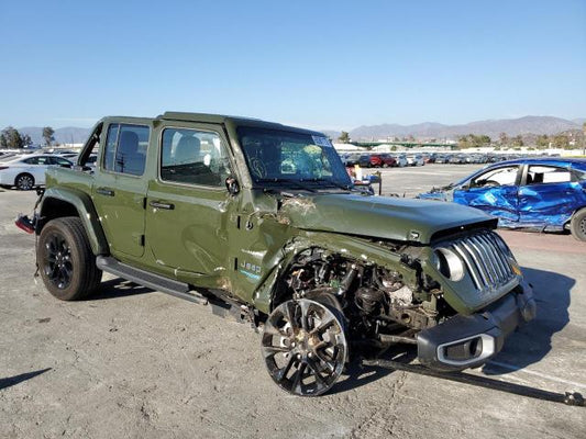 2021 JEEP WRANGLER UNLIMITED SAHARA 4XE VIN: 1C4JJXP66MW854658