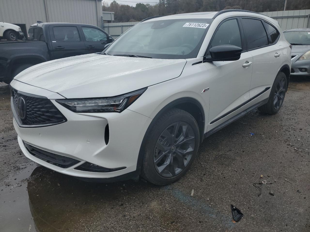 2022 ACURA MDX A-SPEC VIN:5J8YE1H06NL047376