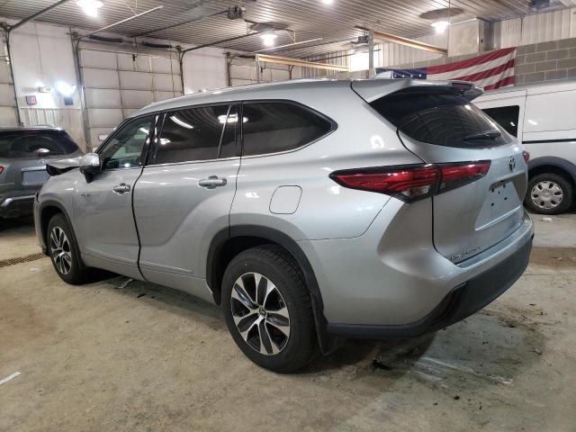 2021 TOYOTA HIGHLANDER HYBRID XLE VIN: 5TDHBRCH7MS518483