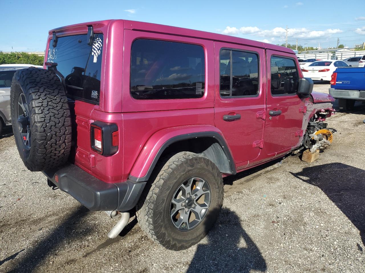 2022 JEEP WRANGLER UNLIMITED RUBICON VIN:1C4HJXFN9NW133632