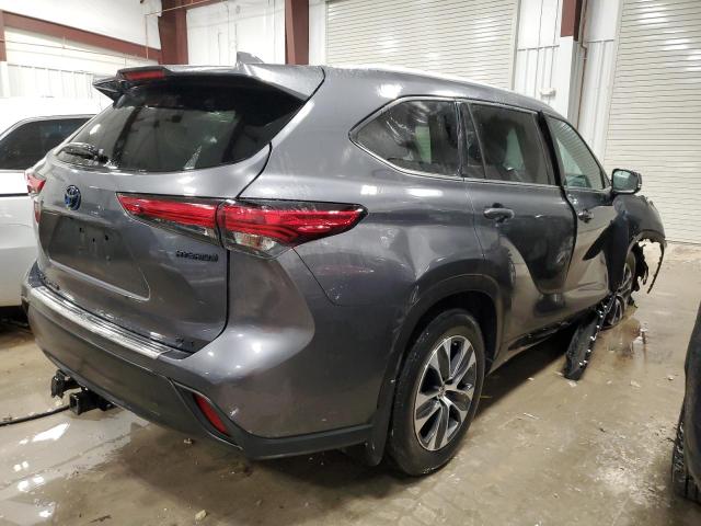 2021 TOYOTA HIGHLANDER HYBRID XLE VIN: 5TDGBRCH5MS514749