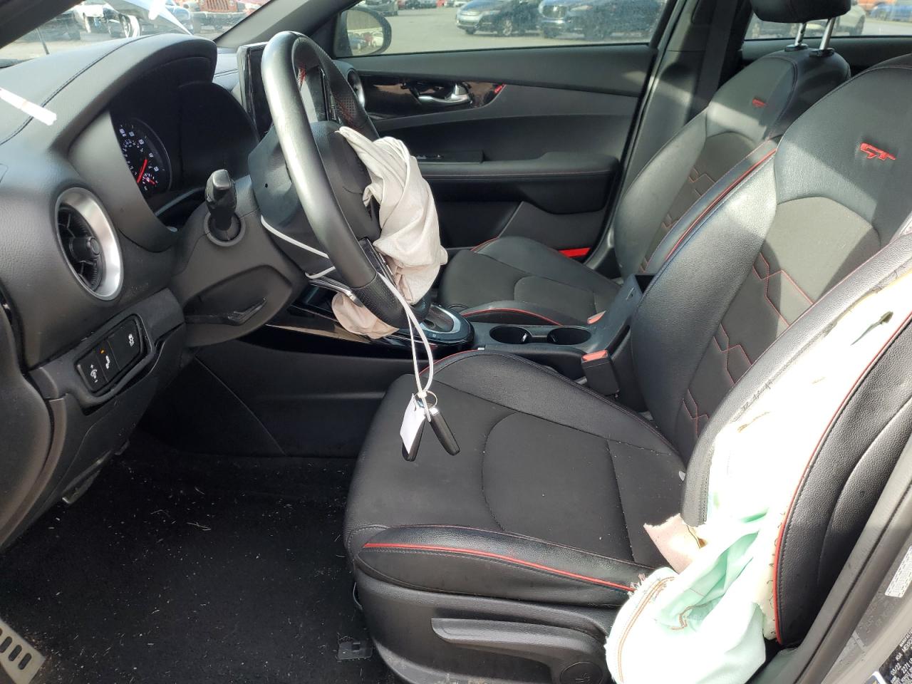 2022 KIA FORTE GT VIN:3KPF44AC8NE476848