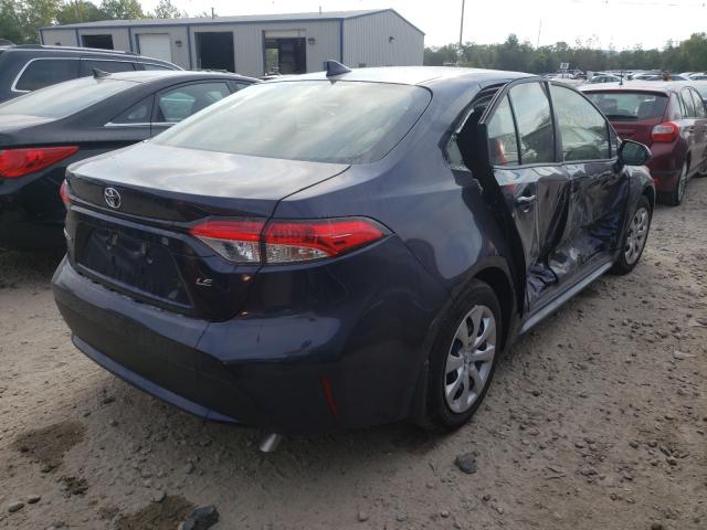 2021 TOYOTA COROLLA LE VIN: JTDEPMAE3MJ188189