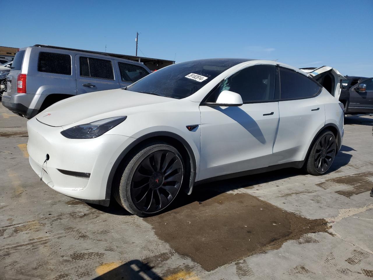 2022 TESLA MODEL Y  VIN:7SAYGDEF2NF454149