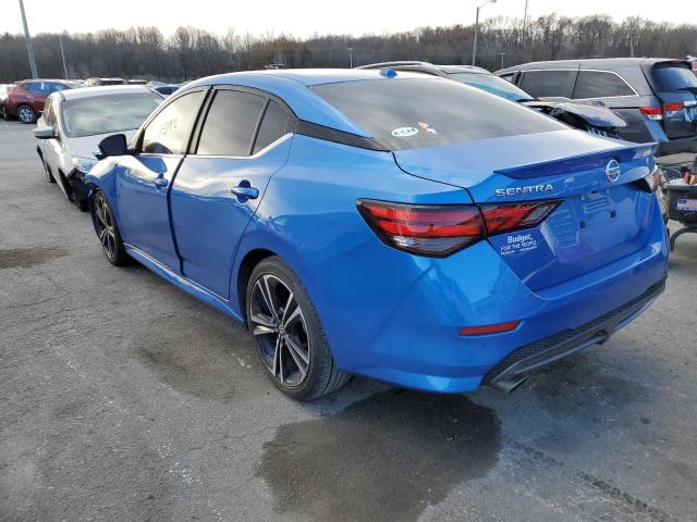 2021 NISSAN SENTRA SR VIN: 3N1AB8DV1MY251711