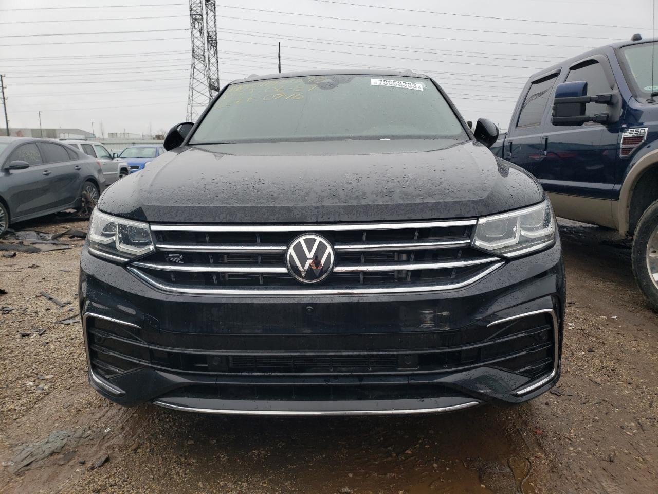 2022 VOLKSWAGEN TIGUAN SEL R-LINE VIN:3VV4B7AX1NM176979