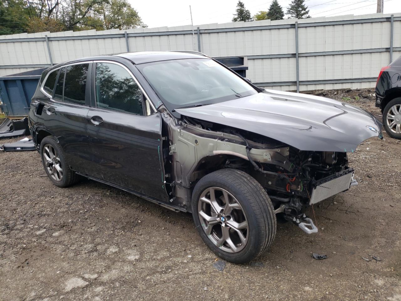 2022 BMW X3 XDRIVE30I VIN:WBX57DP01NN184621