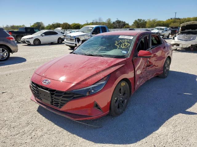 2021 HYUNDAI ELANTRA SEL VIN: KMHLS4AG6MU134399