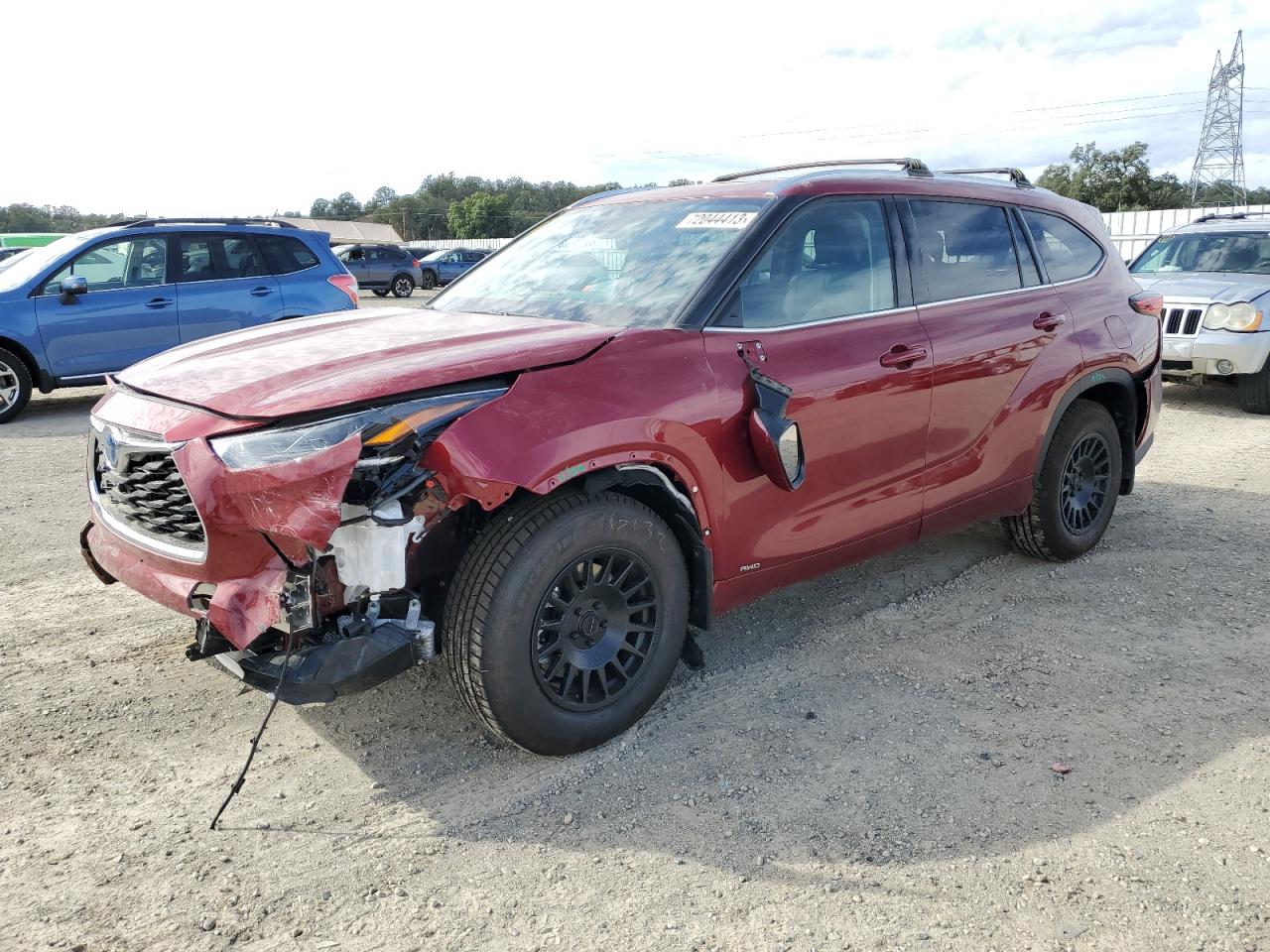 2023 TOYOTA HIGHLANDER HYBRID LIMITED VIN:5TDXBRCH8PS583228