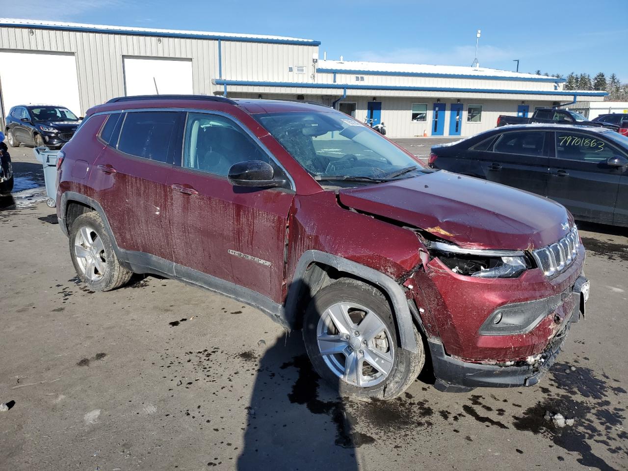 2022 JEEP COMPASS LATITUDE VIN:3C4NJDBB1NT172976