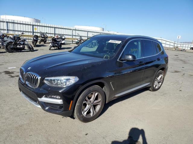 2021 BMW X3 SDRIVE30I VIN: 5UXTY3C00M9H40248