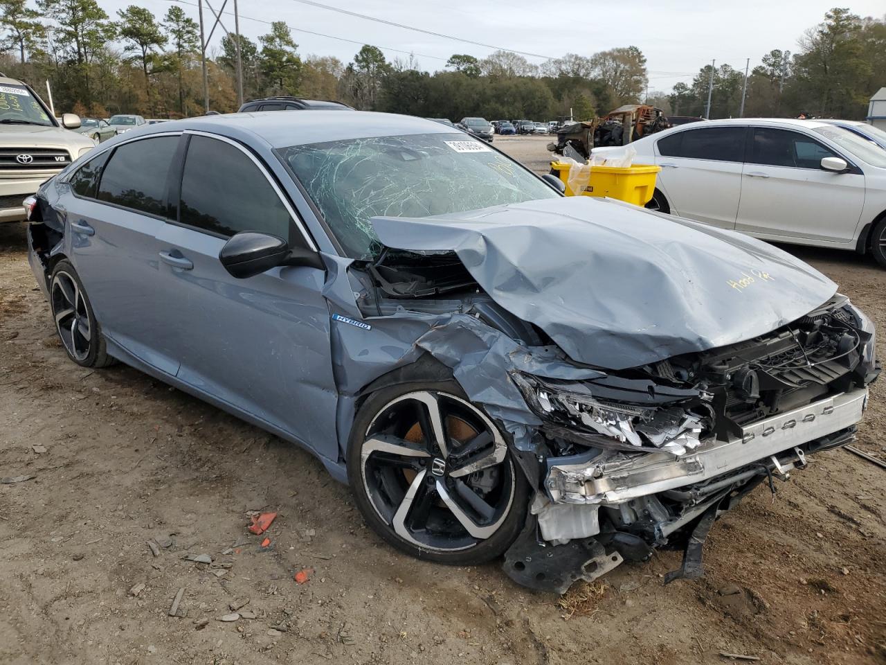 2022 HONDA ACCORD HYBRID SPORT VIN:1HGCV3F2XNA038685