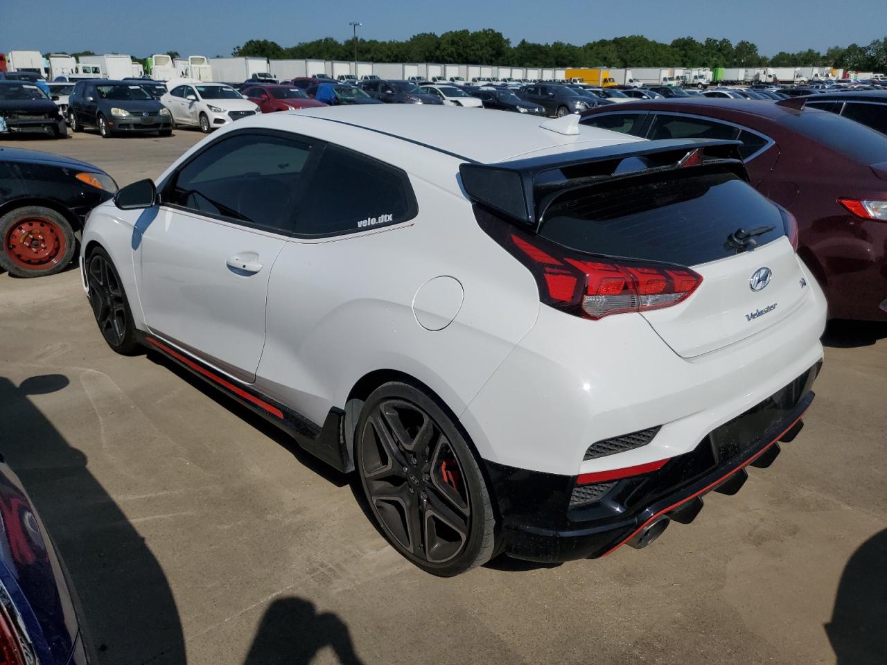 2022 HYUNDAI VELOSTER N  VIN:KMHT36AH0NU011295