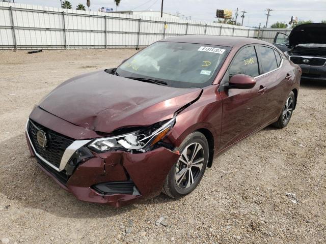 2021 NISSAN SENTRA SV VIN: 3N1AB8CV9MY211362