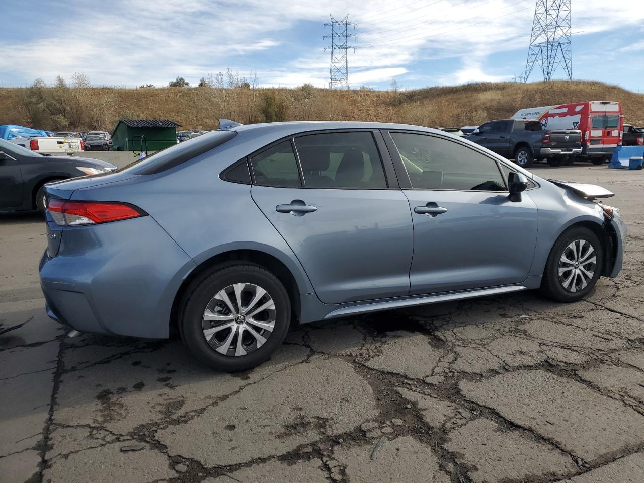 2022 TOYOTA COROLLA LE VIN:JTDEAMDE6NJ046112