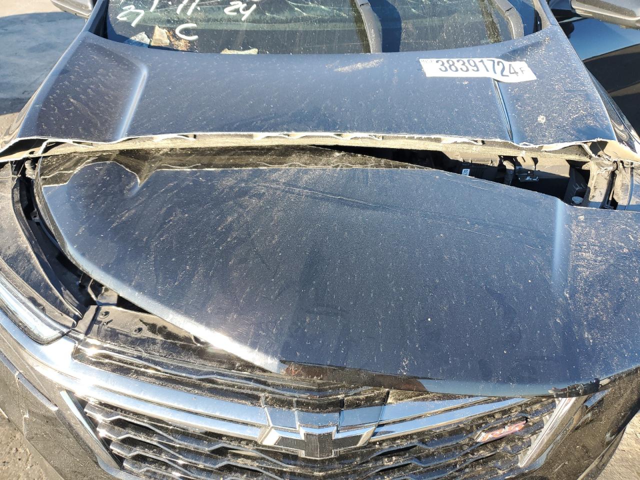 2022 CHEVROLET EQUINOX RS VIN:2GNAXMEVXN6135407