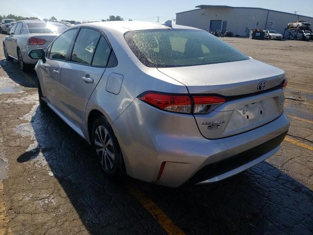 2021 TOYOTA COROLLA LE VIN: JTDEAMDE0MJ015209
