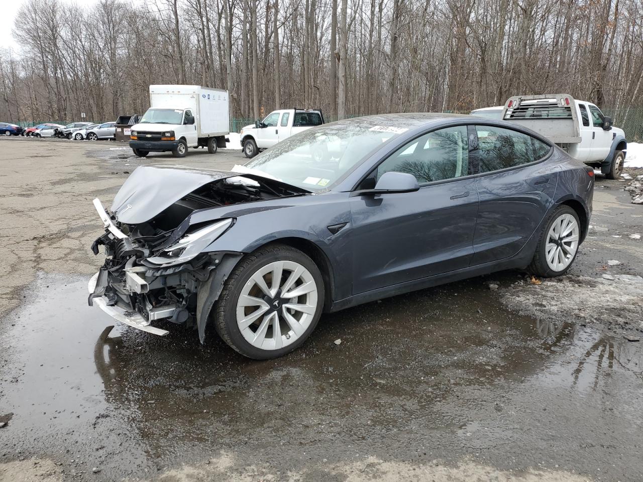 2022 TESLA MODEL 3  VIN:5YJ3E1EA7NF189597