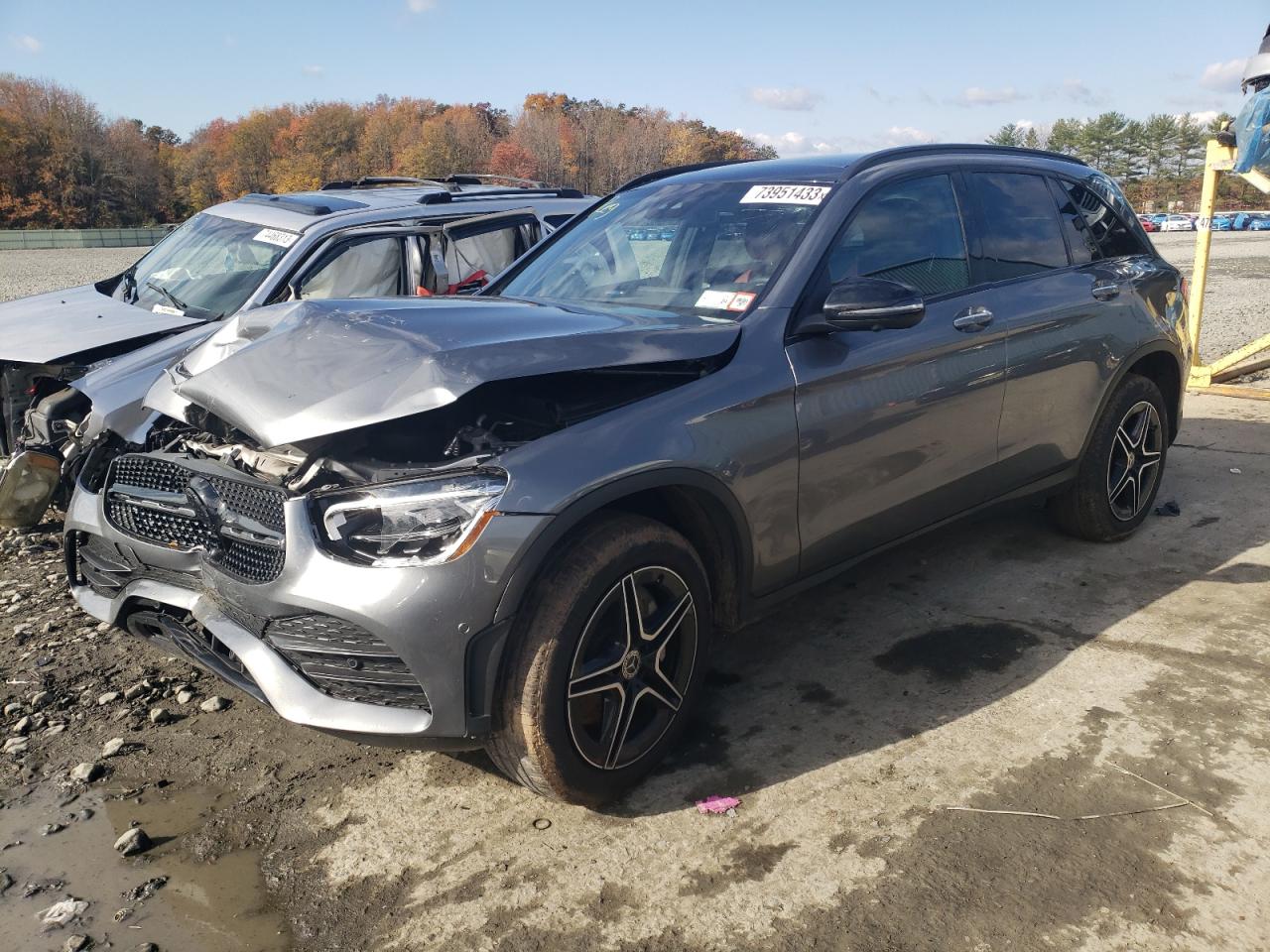 2022 MERCEDES-BENZ GLC 300 4MATIC VIN:W1N0G8EB2NV381776