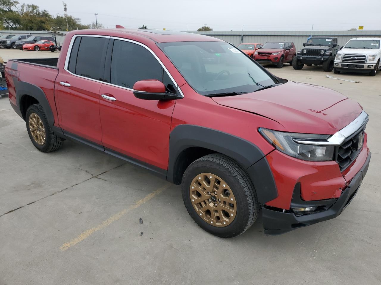 2022 HONDA RIDGELINE RTL VIN:5FPYK3F77NB003464
