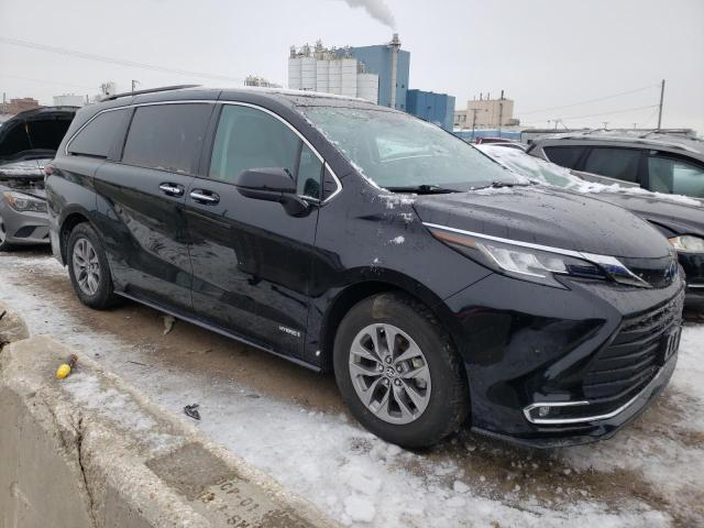 2021 TOYOTA SIENNA XLE VIN: 5TDJRKEC1MS008300