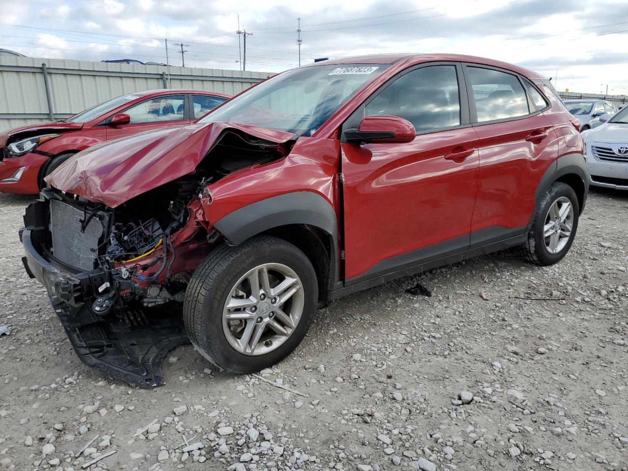 2022 HYUNDAI KONA SEL VIN:KM8K2CAB7NU901284