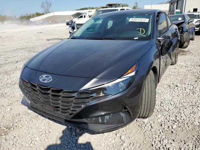 2021 HYUNDAI ELANTRA LIMITED VIN: 5NPLP4AG8MH010618