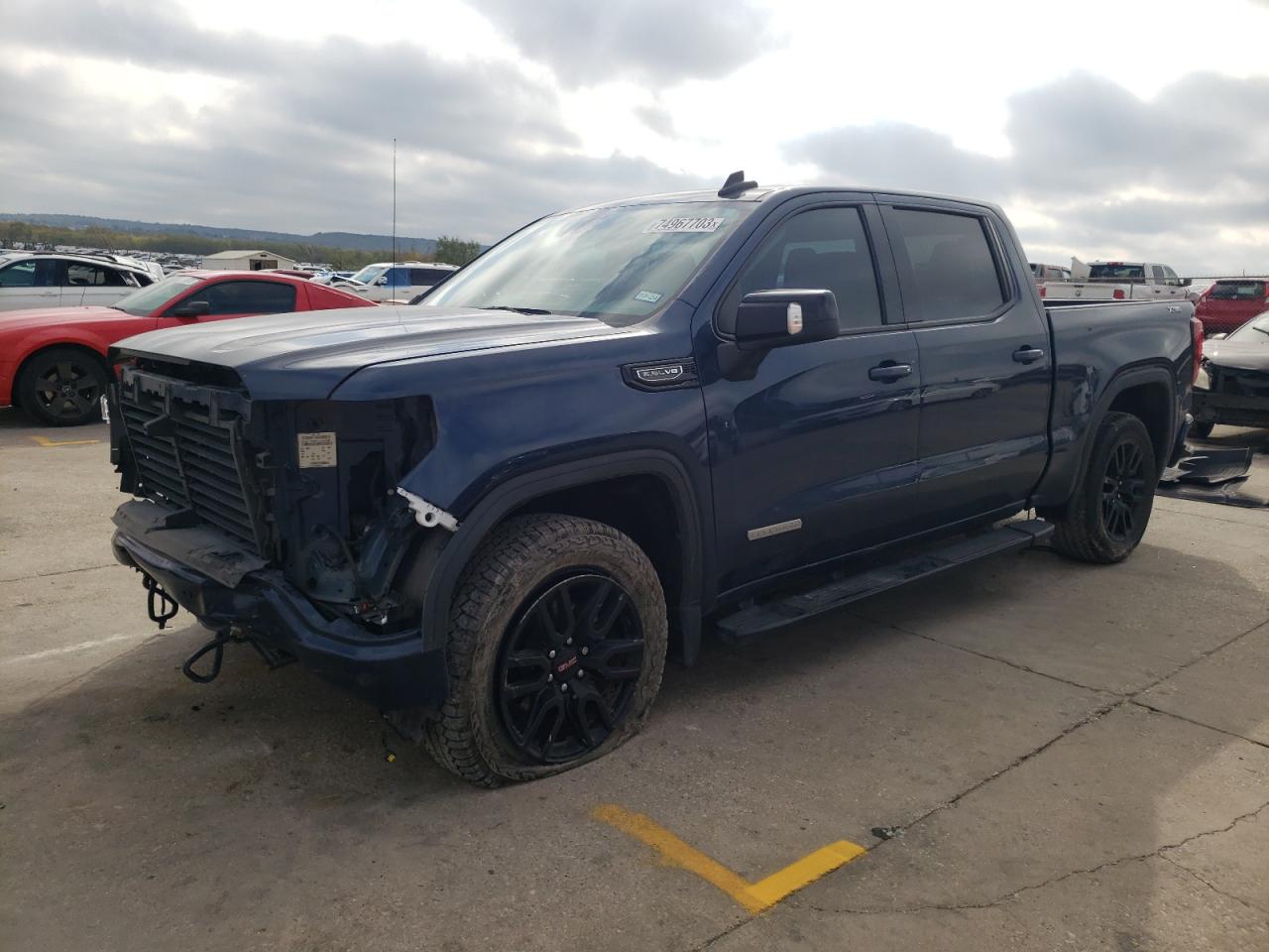 2022 GMC SIERRA LIMITED K1500 ELEVATION VIN:3GTU9CED2NG216777