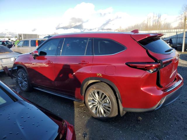 2021 TOYOTA HIGHLANDER HYBRID PLATINUM VIN: 5TDEBRCH6MS039149